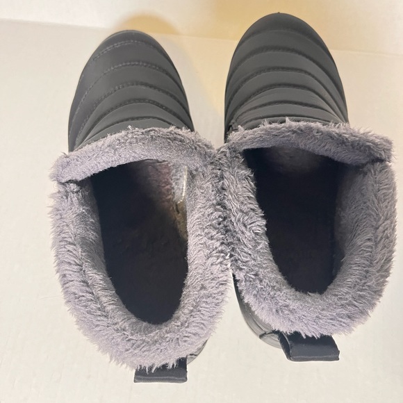 Gracosy women’s snow boot, black size 9 - Picture 3 of 5